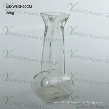 2015 Machine Made Rechteck Günstige Colored Glass Vase